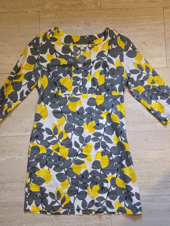 Boden Dresses & Skirts - Boden Lemon Print Linen Shift Dress